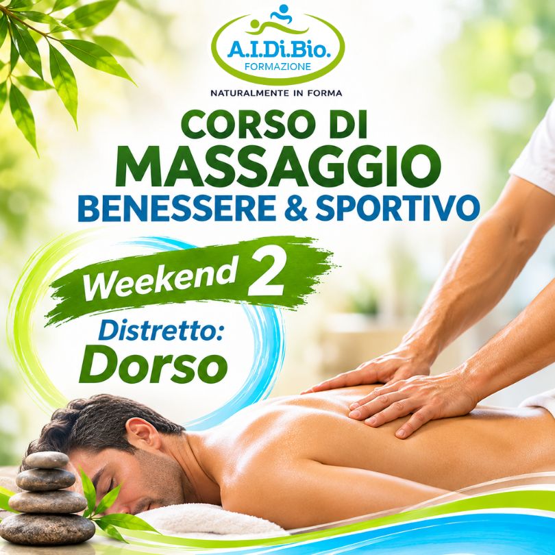 Secondo Weekend Massaggio Benessere e Sportivo